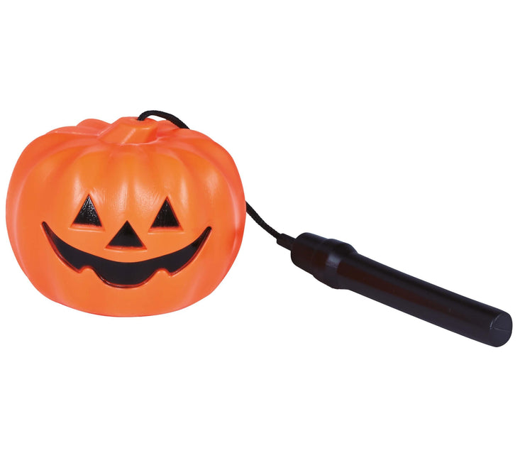 Linterna Calabaza de Halloween con Luz 10cm