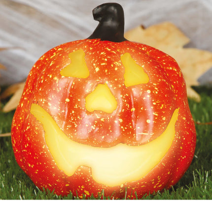 Calabaza de Halloween Deluxe con Luz 15cm