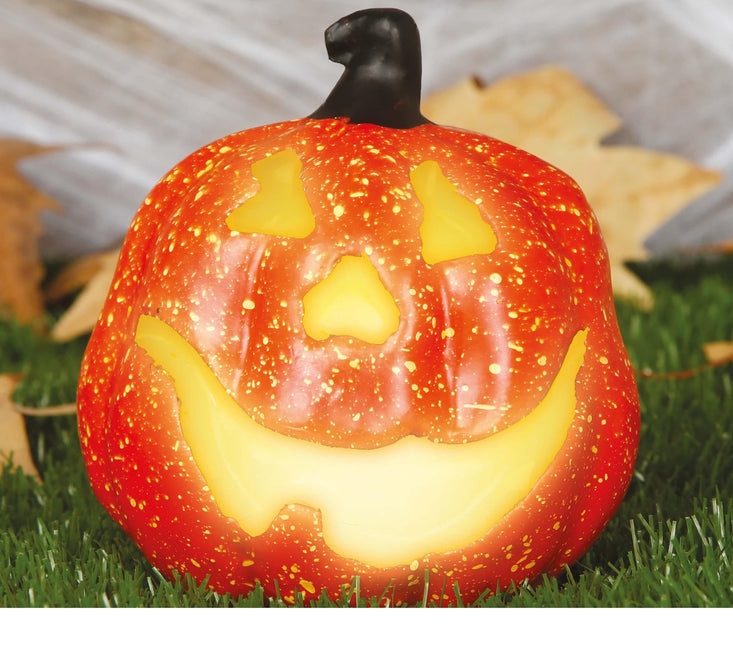 Calabaza de Halloween Deluxe con Luz 15cm