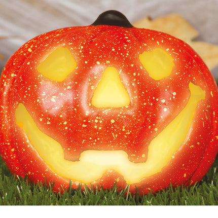 Calabaza de Halloween con Luz 17cm