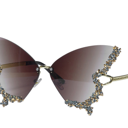 Gafas Mariposa Marrón