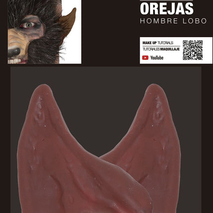 Hombre lobo orejas postizas