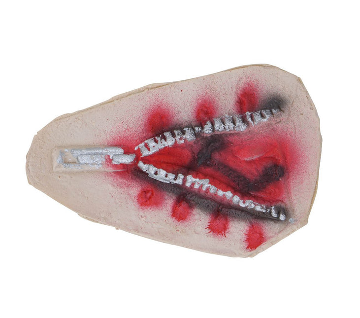 Cremallera para heridas oculares de Halloween