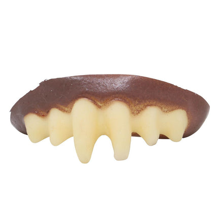 Halloween Dientes de Vampiro Amarillo