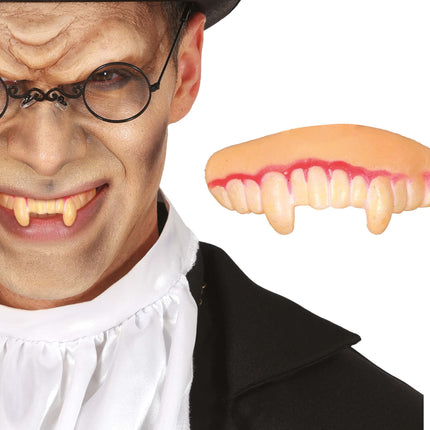 Halloween Dientes Falsos Vampiro Amarillo