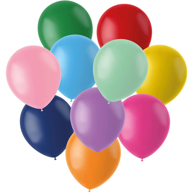 Globos de látex - Stripetastic - Surtidos - 21 cm - 10 piezas