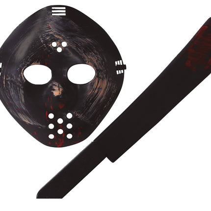 Máscara de Halloween Machete 54cm