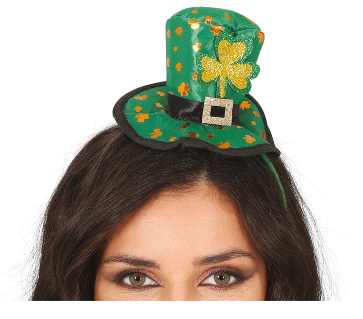 St. Gorro con cinta para el pelo del Día de San Patricio