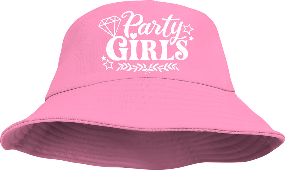 Gorro de fiesta rosa para niñas, adultos