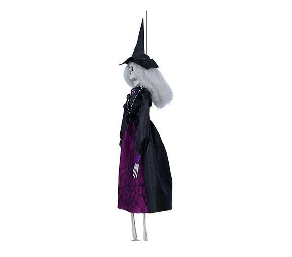 Halloween Decoración Colgante Bruja Esqueleto 40cm