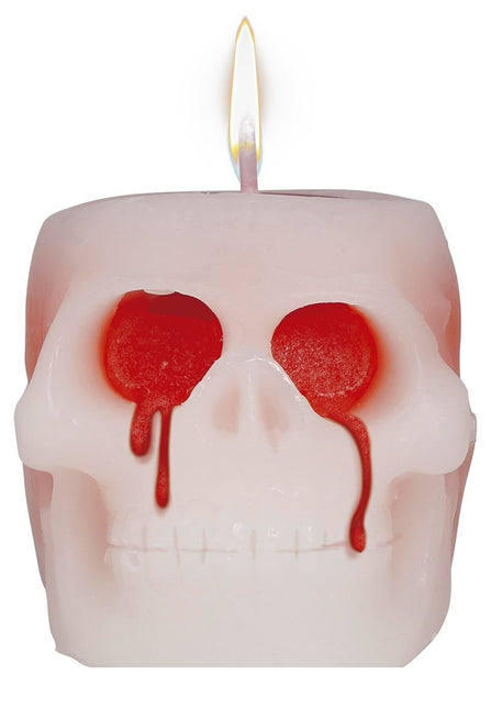 Vela de Halloween Calavera sangrienta 6cm