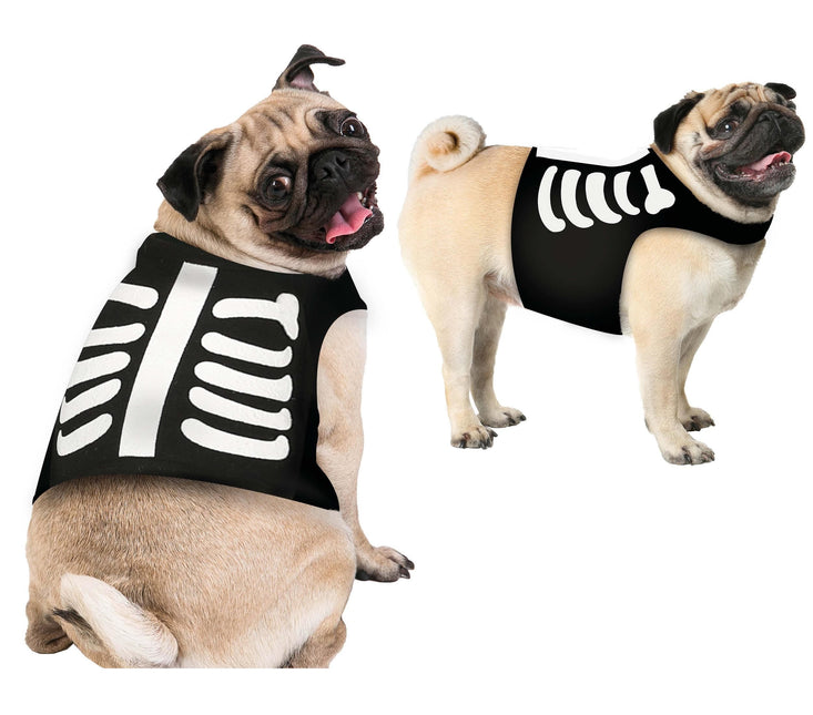 Halloween Disfraz de Animal Mascota Esqueleto