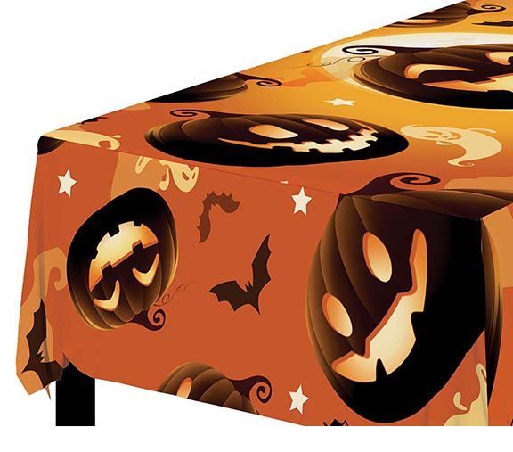 Mantel Halloween Calabaza 2.74m