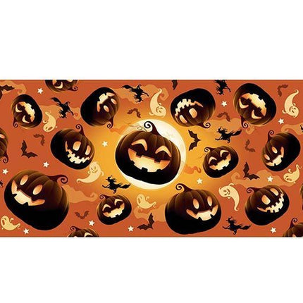 Mantel Halloween Calabaza 2.74m