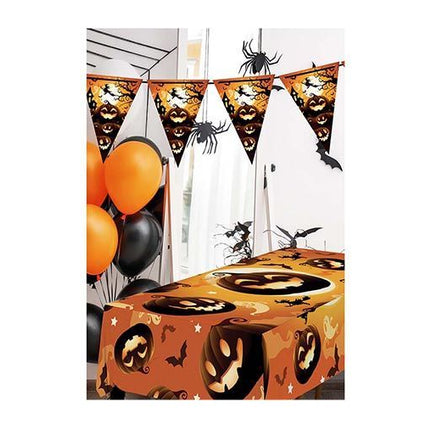 Mantel Halloween Calabaza 2.74m