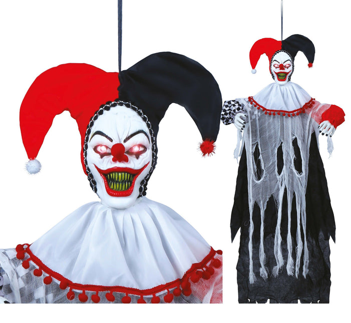 Halloween Decoración Colgante Payaso 1,2m