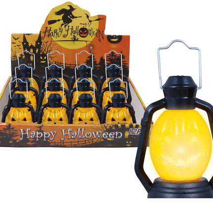 Decoración de Mesa Halloween Calabaza Linterna 10cm