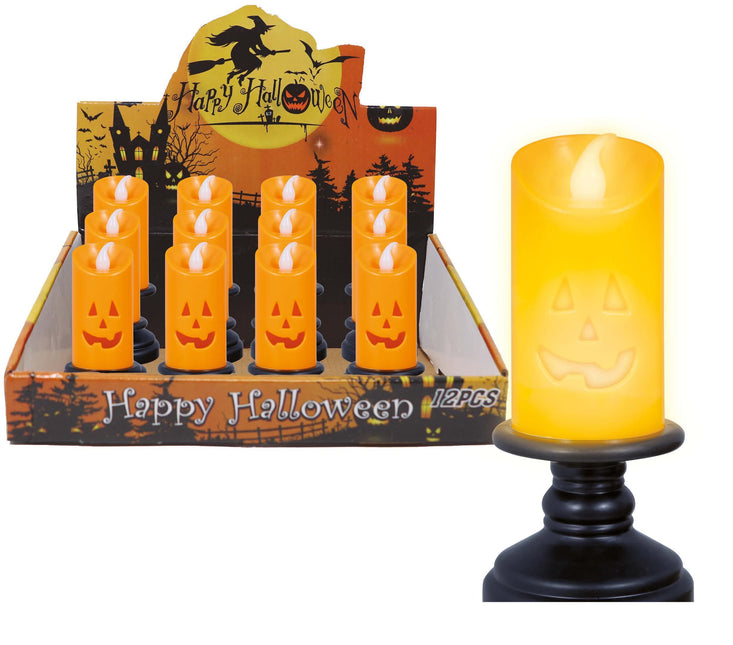 Decoración de mesa de Halloween Calabaza 12,5cm