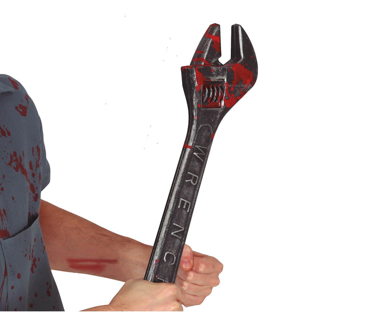 Aplastador Falso de Halloween con Sangre 45cm