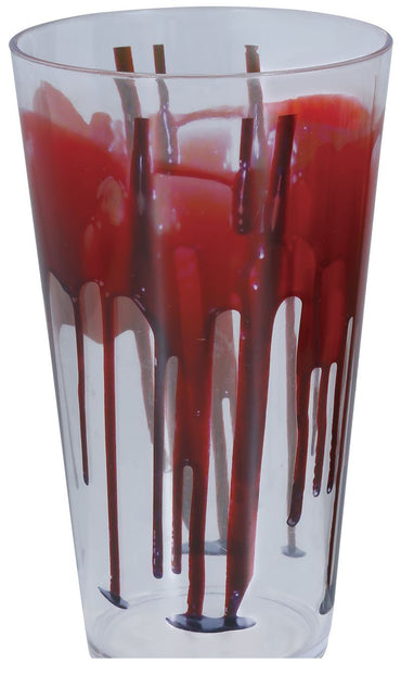 Vaso de Halloween con Sangre 15cm