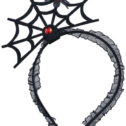 Diadema de Halloween Tela de araña