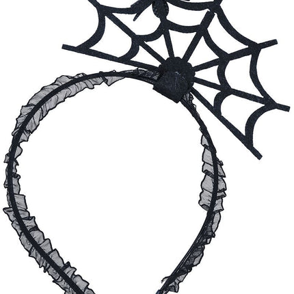 Diadema de Halloween Tela de araña