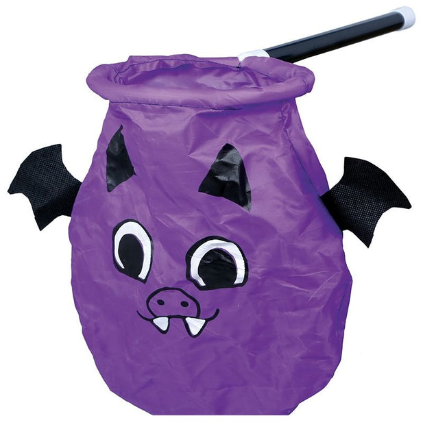 Bolsa de caramelos púrpura de Halloween Murciélago