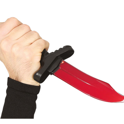 Halloween Cuchillo Falso Sangriento 25cm