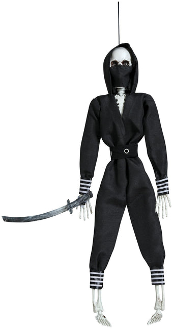 Halloween Muñeca Ninja Esqueleto 45cm