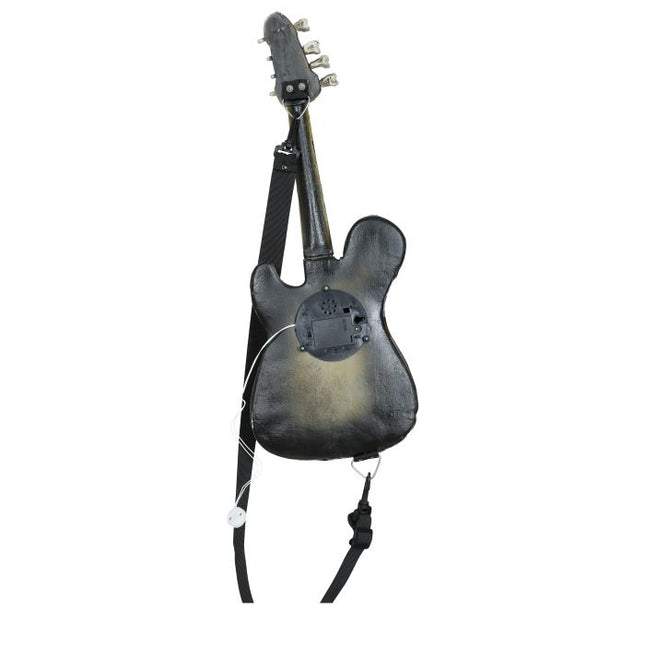 Halloween Guitarra Falsa Esqueleto 58cm