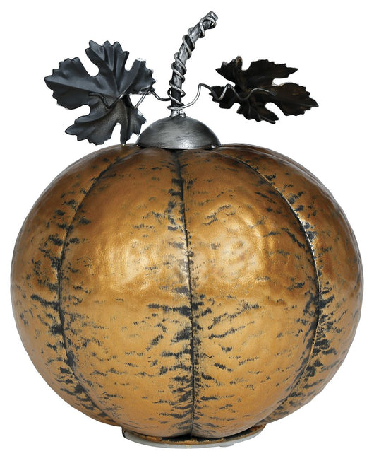 Decoración Halloween Calabaza Con Luz 16cm