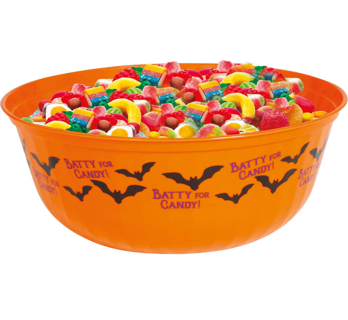 Bol Halloween Naranja 27cm