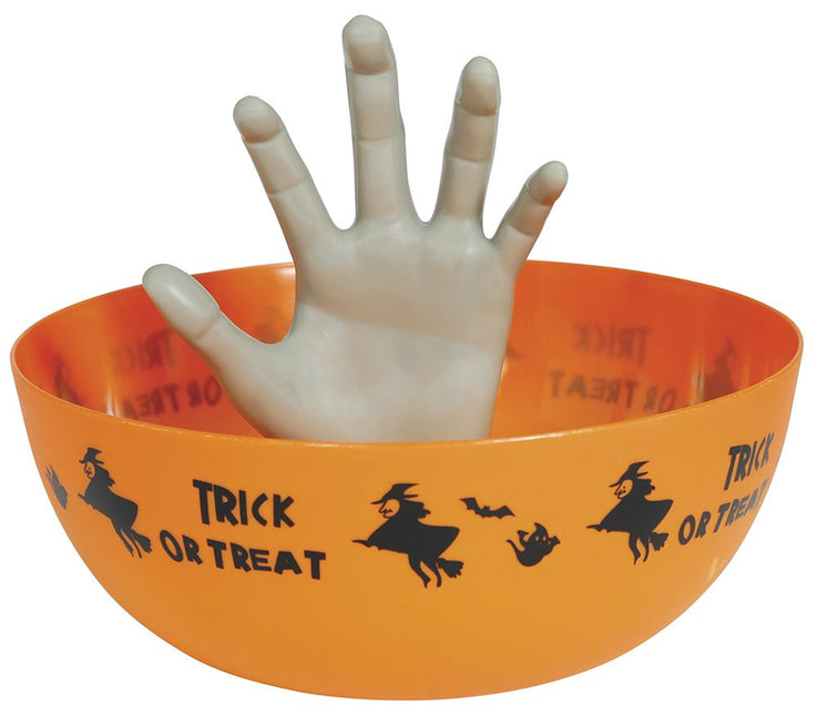 Bol Halloween Con Mano 25cm