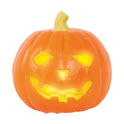 Calabaza Halloween Naranja Claro 16cm