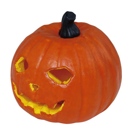 Calabaza Halloween Naranja Claro 16cm