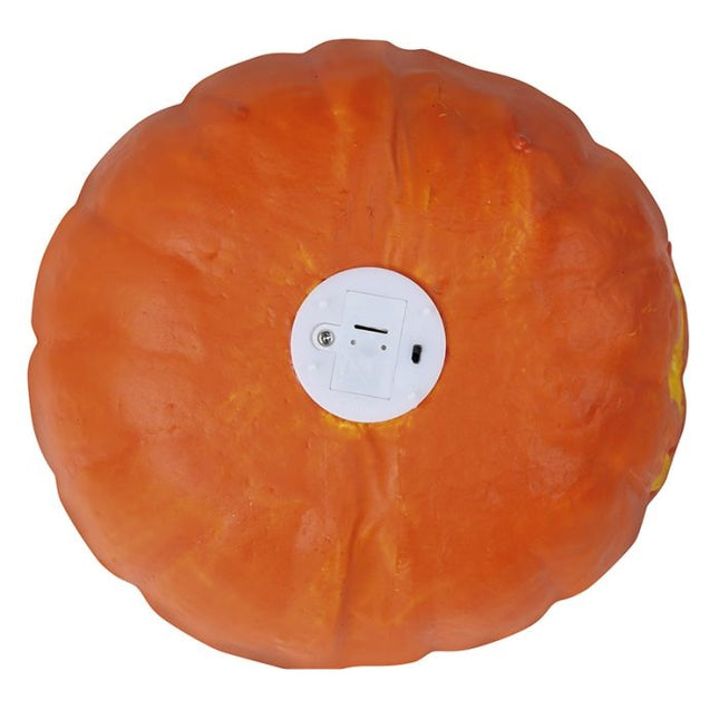 Calabaza Halloween Naranja Claro 16cm