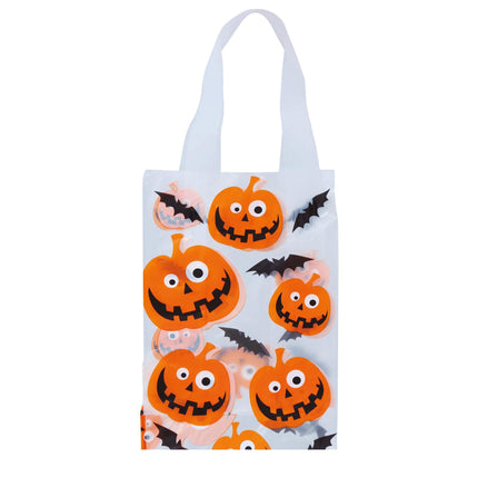 Bolsas Halloween Calabaza 14x30cm 6pcs