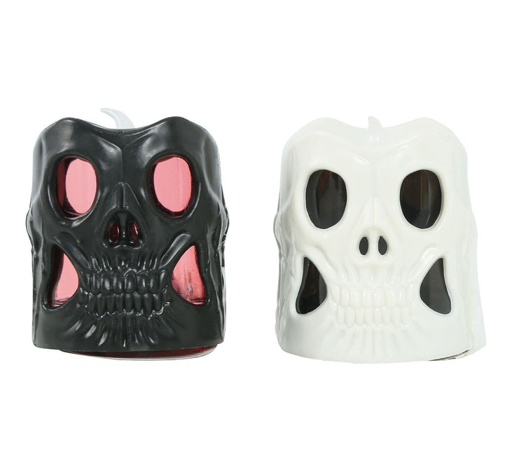 Halloween Calavera Linterna Led 6cm