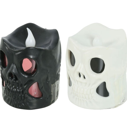 Halloween Calavera Linterna Led 6cm