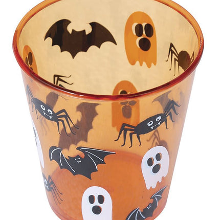 Vaso Halloween Naranja 10cm