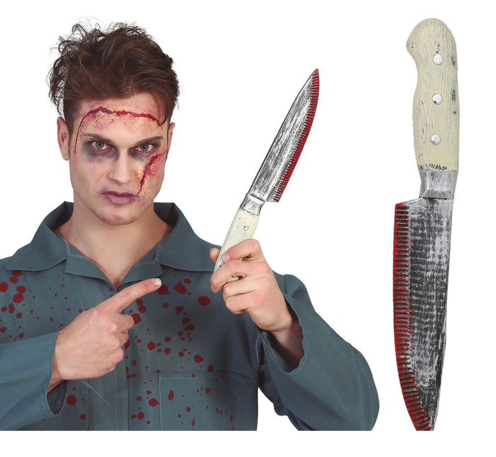 Cuchillo de Cocina Sangriento Halloween 33cm