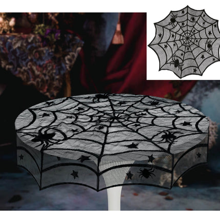 Mantel Halloween Tela Araña 1m