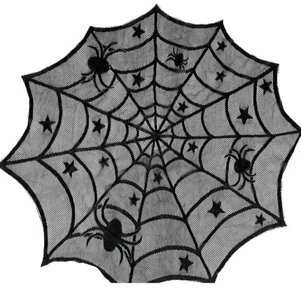 Mantel Halloween Tela Araña 1m