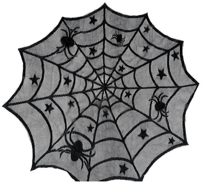 Mantel Halloween Tela Araña 1m