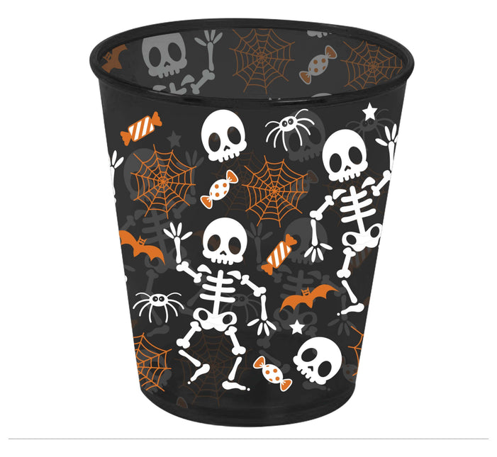 Taza Halloween Esqueleto 10cm