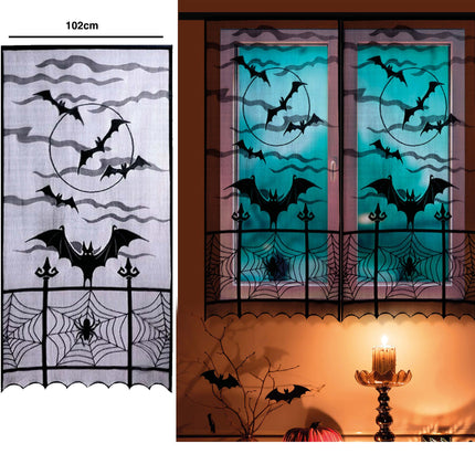 Pegatina Ventana Halloween Bruja 2.13m