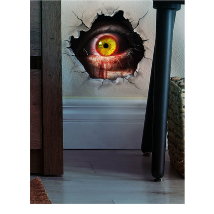 Adhesivo mural de Halloween Eyehole 16cm