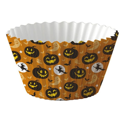 Halloween Moldes para magdalenas Papel Naranja 5cm 50pcs