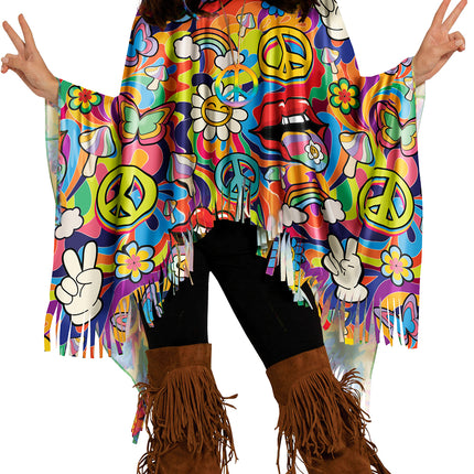 Poncho hippie Paz