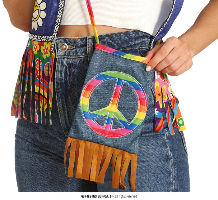 Bolsa hippie, 27x15 cm